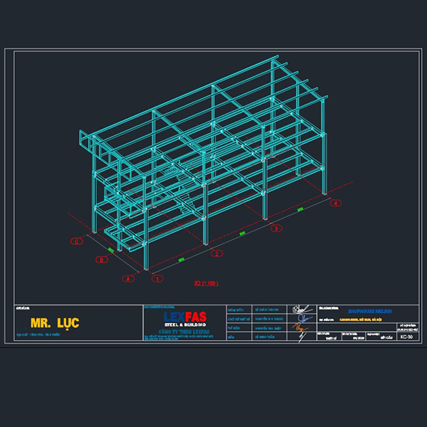 American standard steel framed building